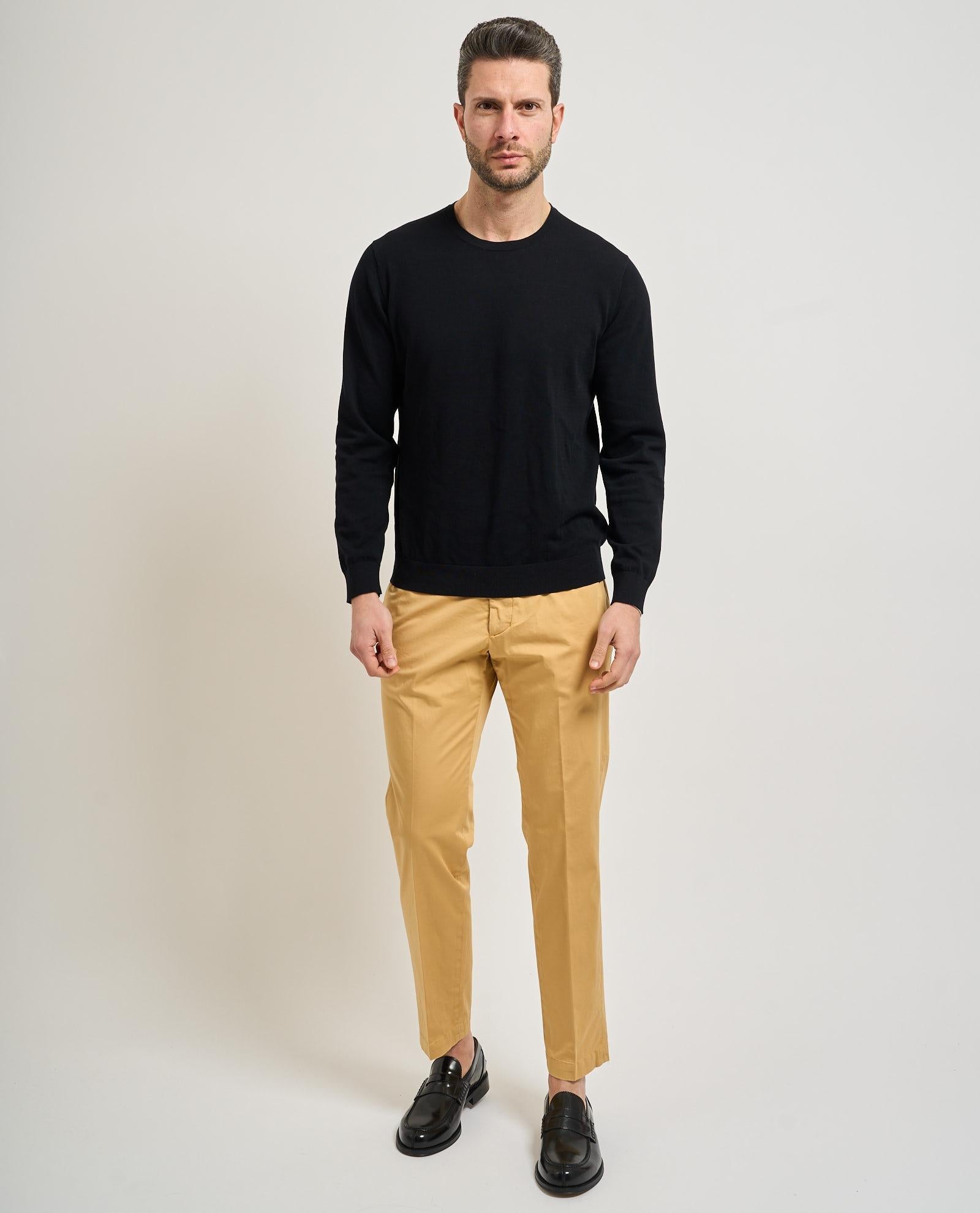 Pantaloni uomo Michael Coal con bottone Ocra MCBRA2030S26C789 MCBRA2030S26C 789 MICHAEL COAL 
