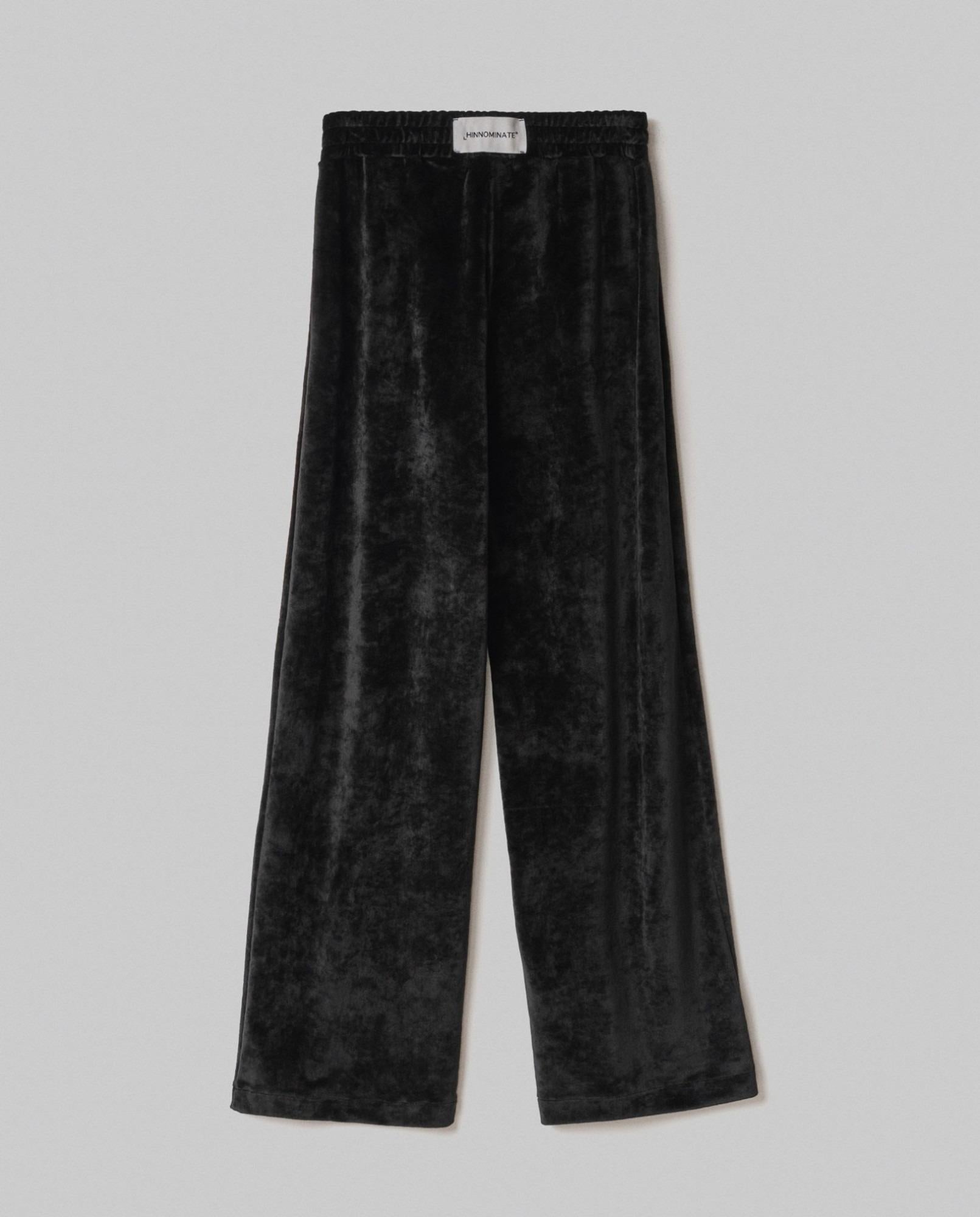Pantalone In Cinglia Con Pences  Nero HMABW02048-PTTS0100 NE01 HINNOMINATE 