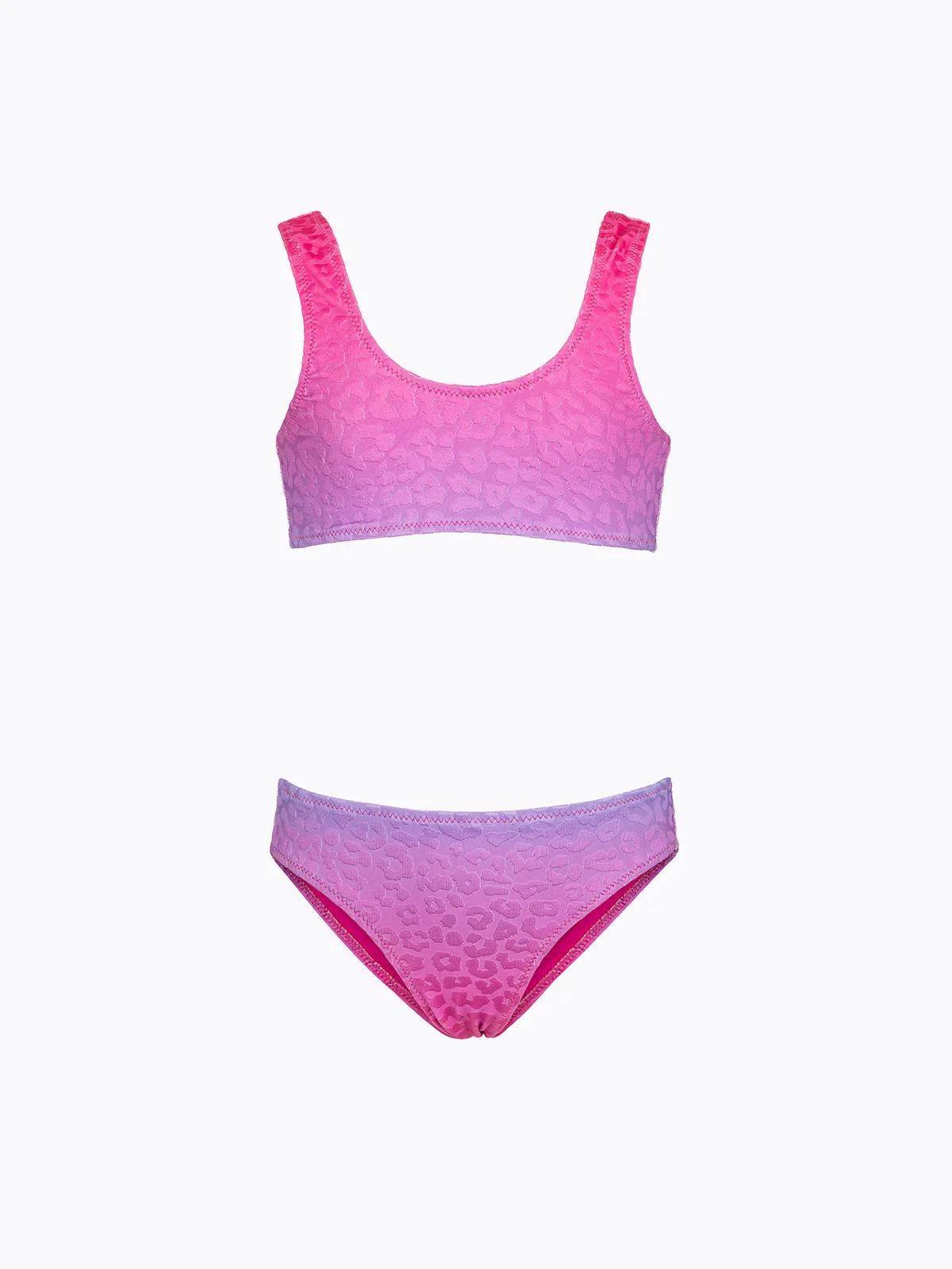 Bikini Bambina F**K Top con Slip Fisso Fantasia SG0681-X92 FJ26-SG0681 X92 F**K 