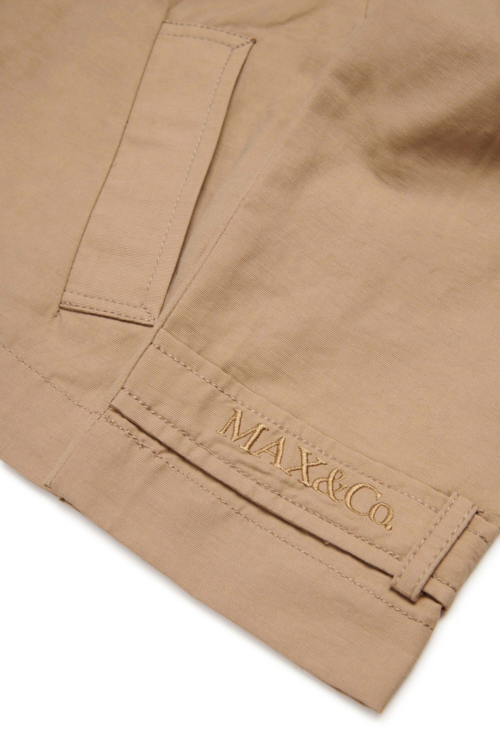MAX&Co.<BR/>Giacca doppiopetto con logo beige MX0281-MX003 MX700 MAX&CO KID 