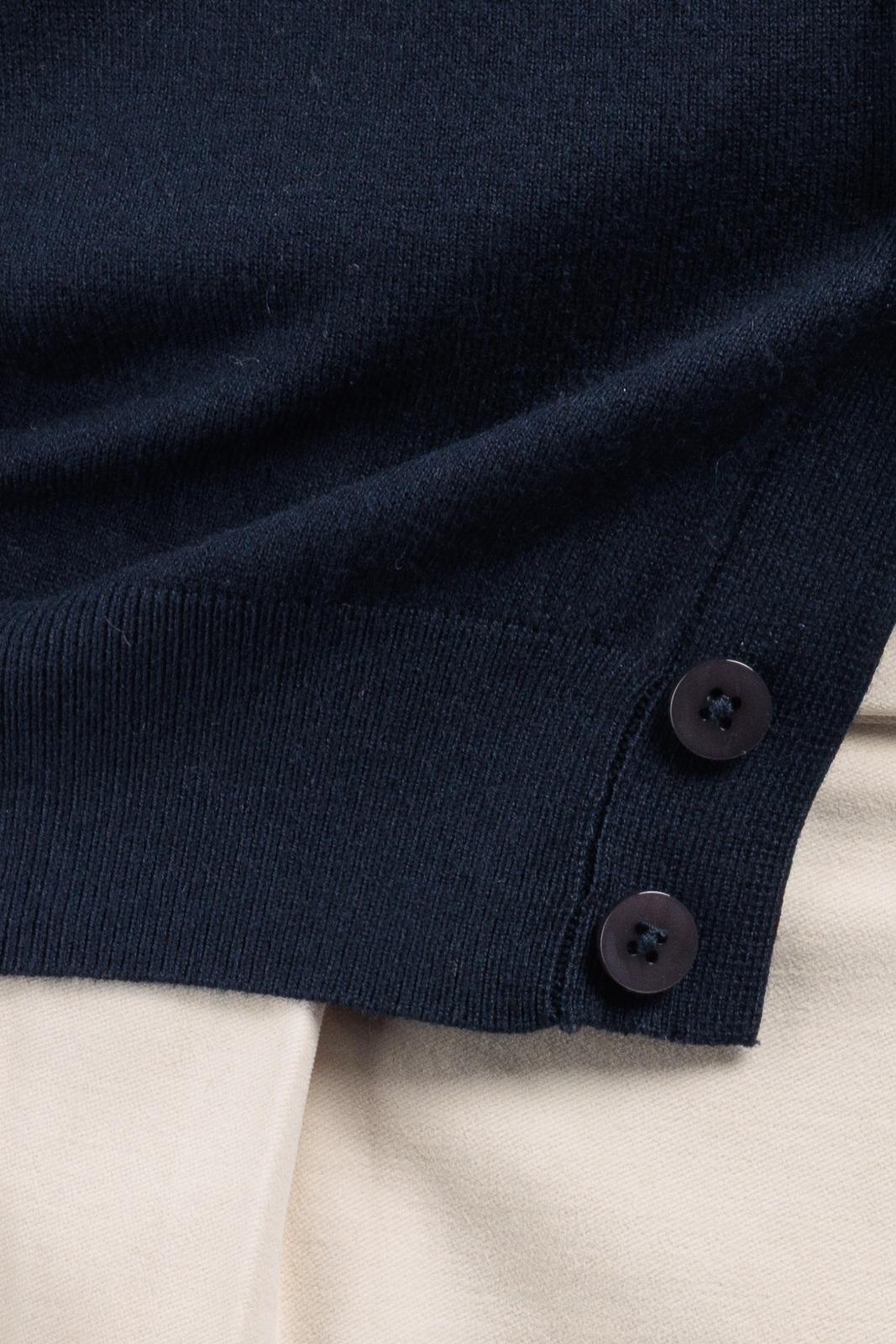 Diktat Gilet viscosa cashmer f.12 BLU NOTTE DK97005 BLU NOTTE DIKTAT 