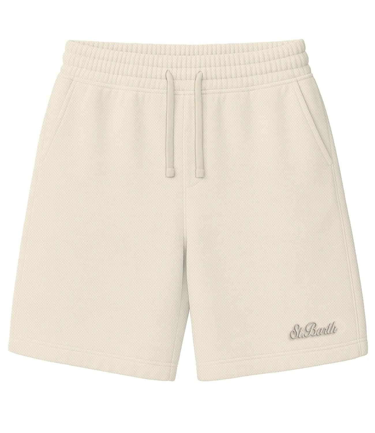 Mc2 SAINT BARTH Bermuda  Brayden pique beige 10 uomo BYD0001 00209L MC2 SAINT BARTH 