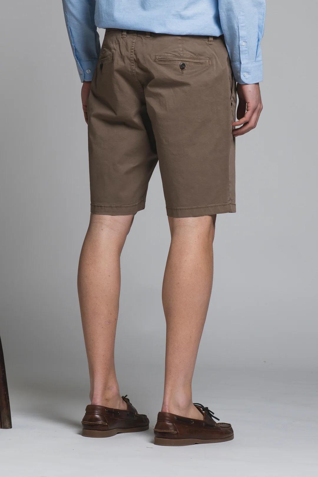 REY CHINO SHORT IN TWILL MUD IM26SSBM-REY-GAB C43 IMPURE 