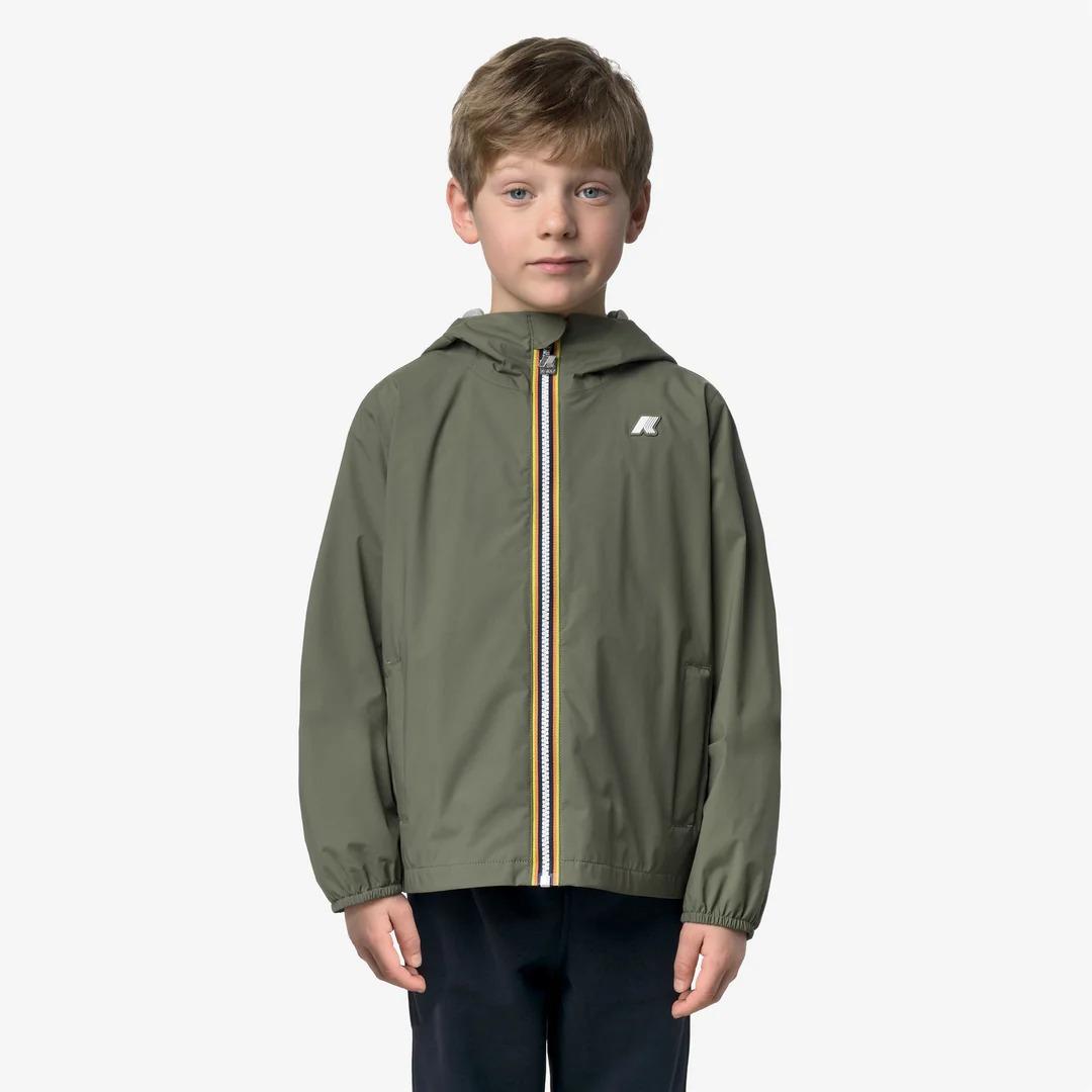 P. JACK STRETCH NYLON JERSEY<BR/>GREEN LICHEN K41335W V15 K-WAY 