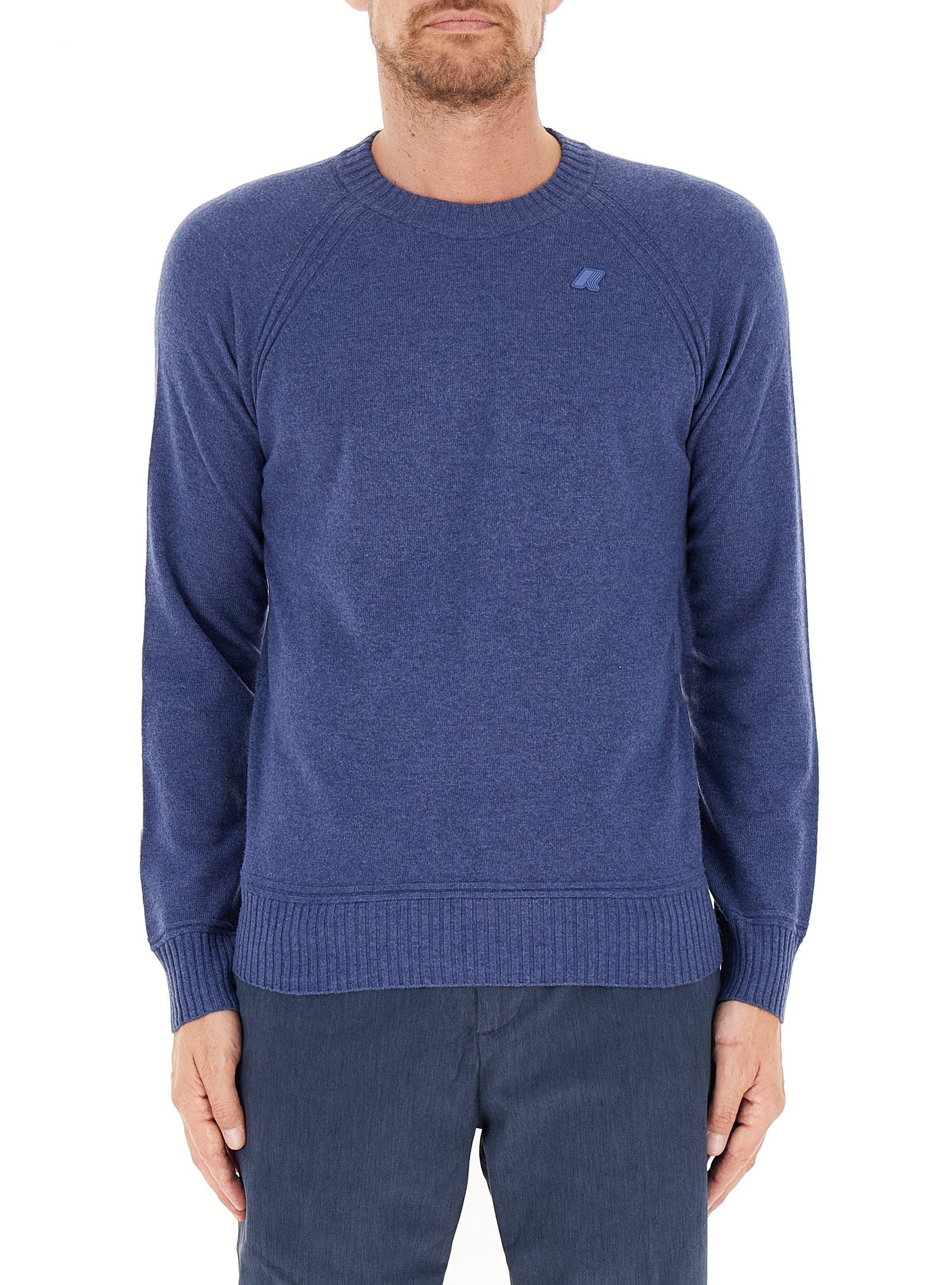 SEBAS WOOL CASHMERE<BR/>BLUE RIVIERA MELANGE K2142GW KAB K-WAY 