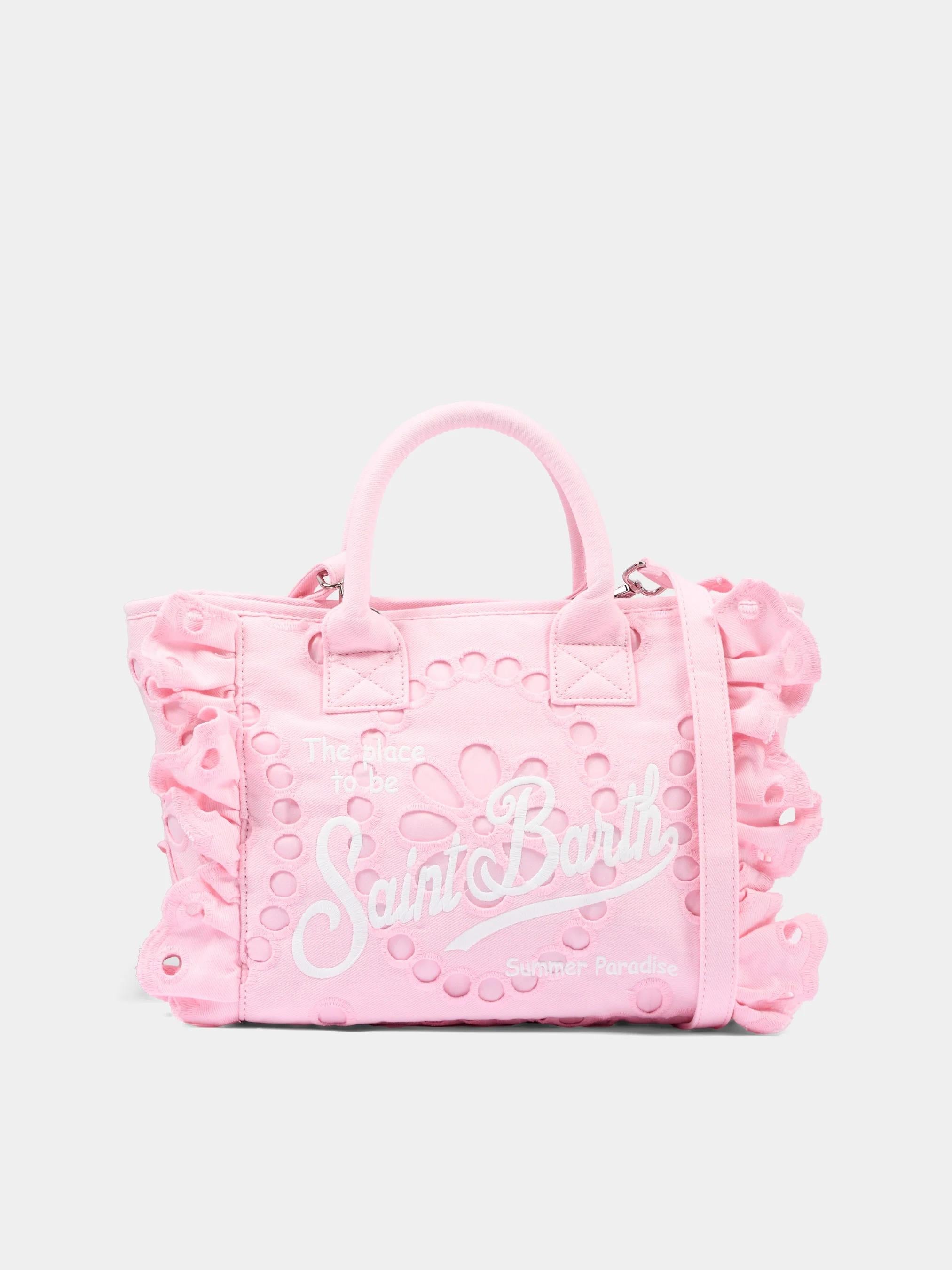 Borsa MC2 Saint Barth Colette Volant in Sangallo COL002700411L COL0027 00411L MC2 SAINT BARTH 