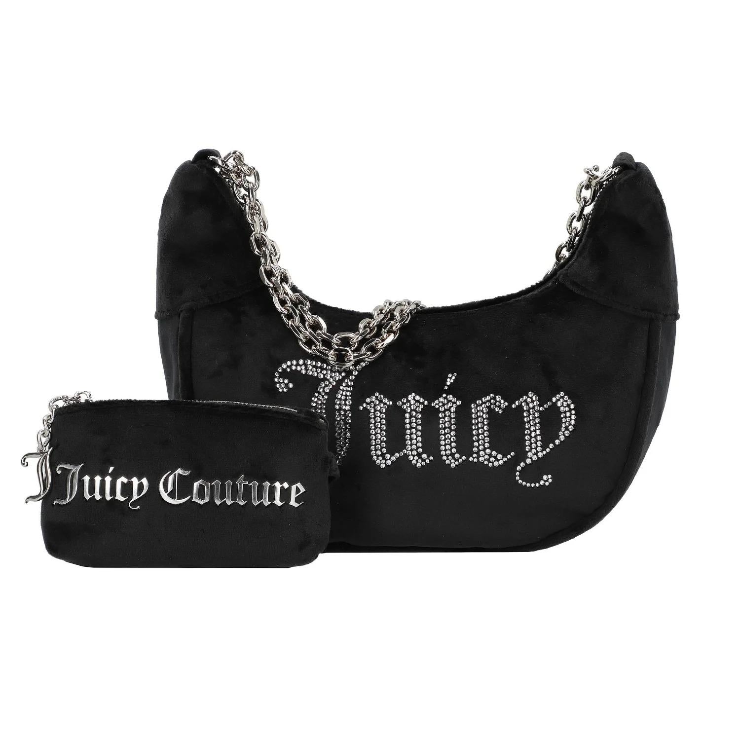 Juicy Couture Kimberly Borsa a tracolla 25 cm nera BEJQL8764WP O000 JUICY COUTURE 