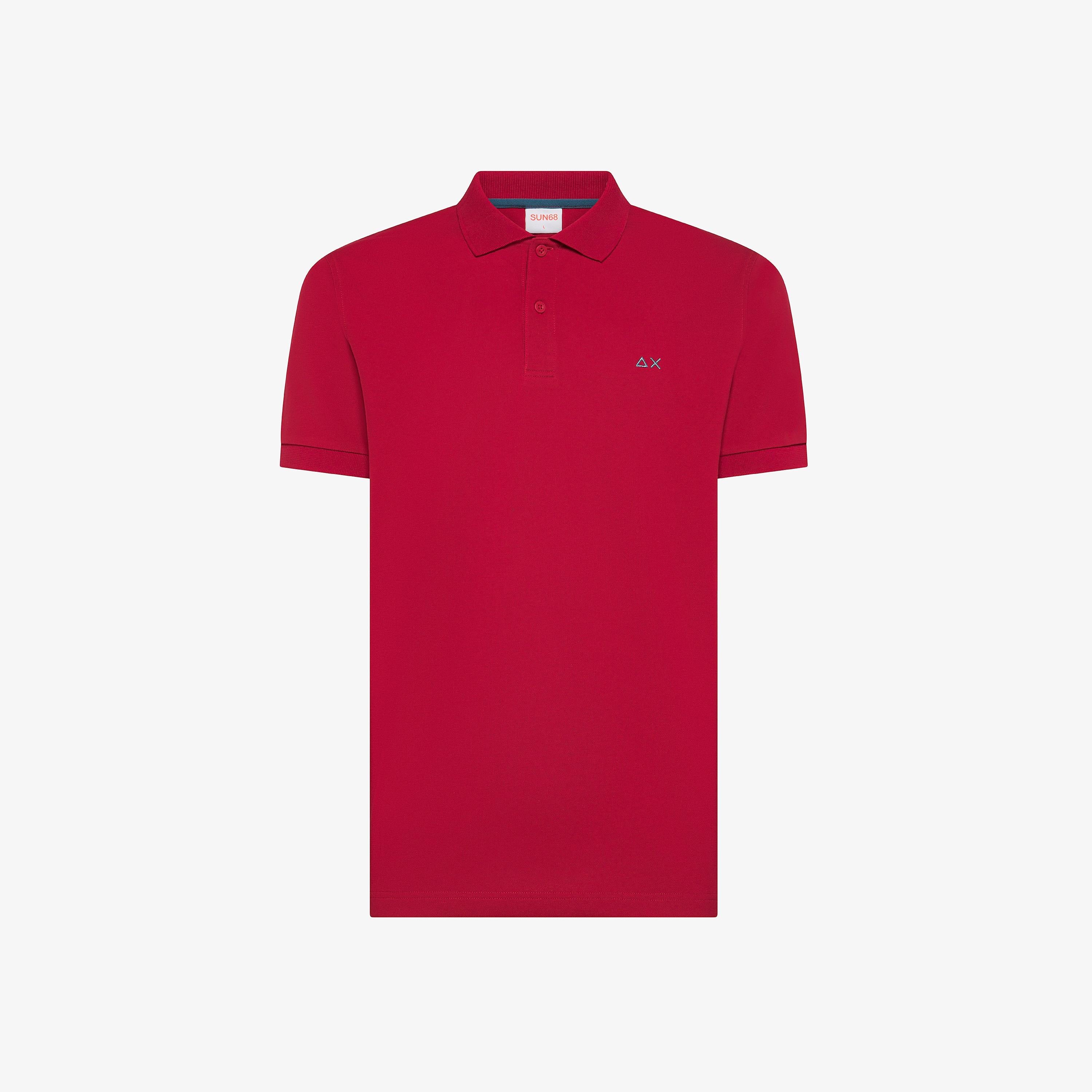 SUN68 Polo basic Rossa A36109 10 SUN 68 