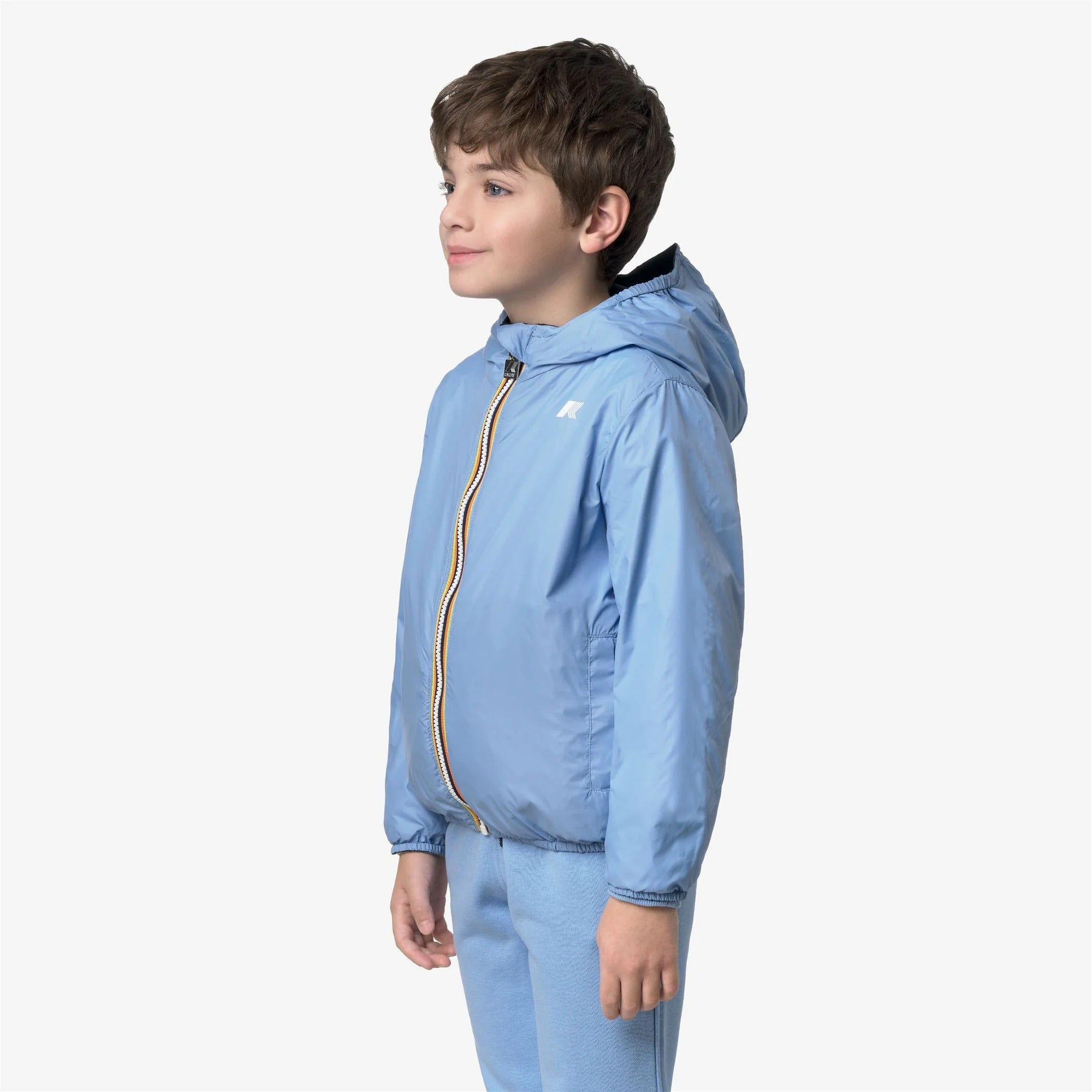 P. JAKE PLUS.2 REVERSIBLE BLUE INSIGNIA-BLUE CIELO