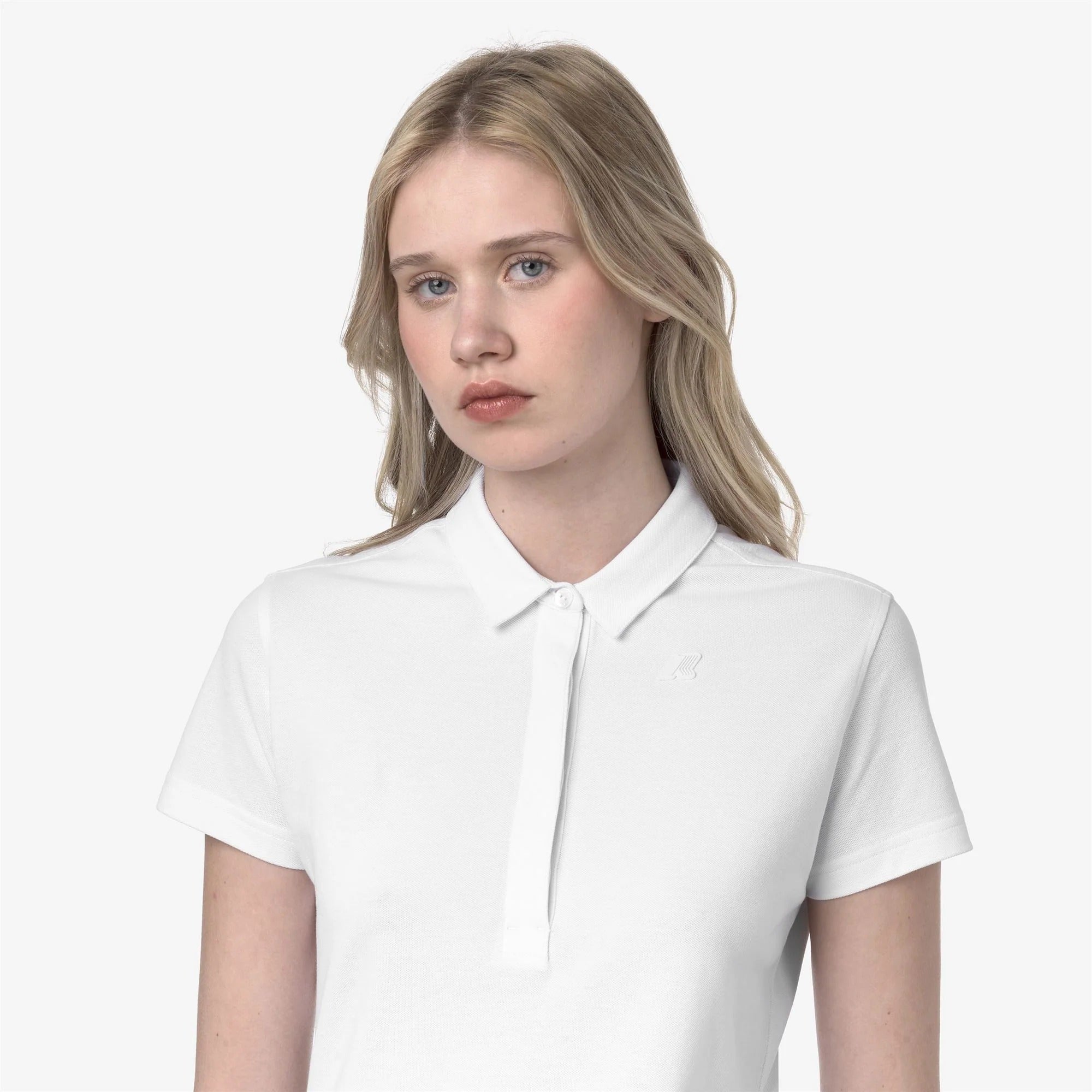 AMEDEA PIQUE SLIMWHITE