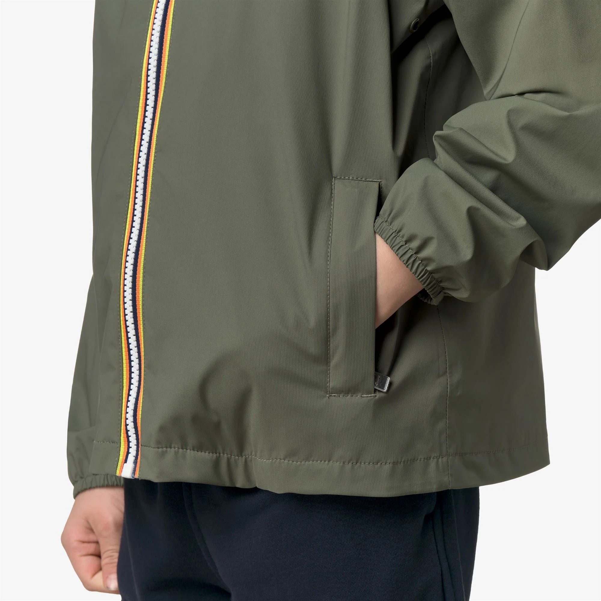 P. JACK STRETCH NYLON JERSEY GREEN LICHEN