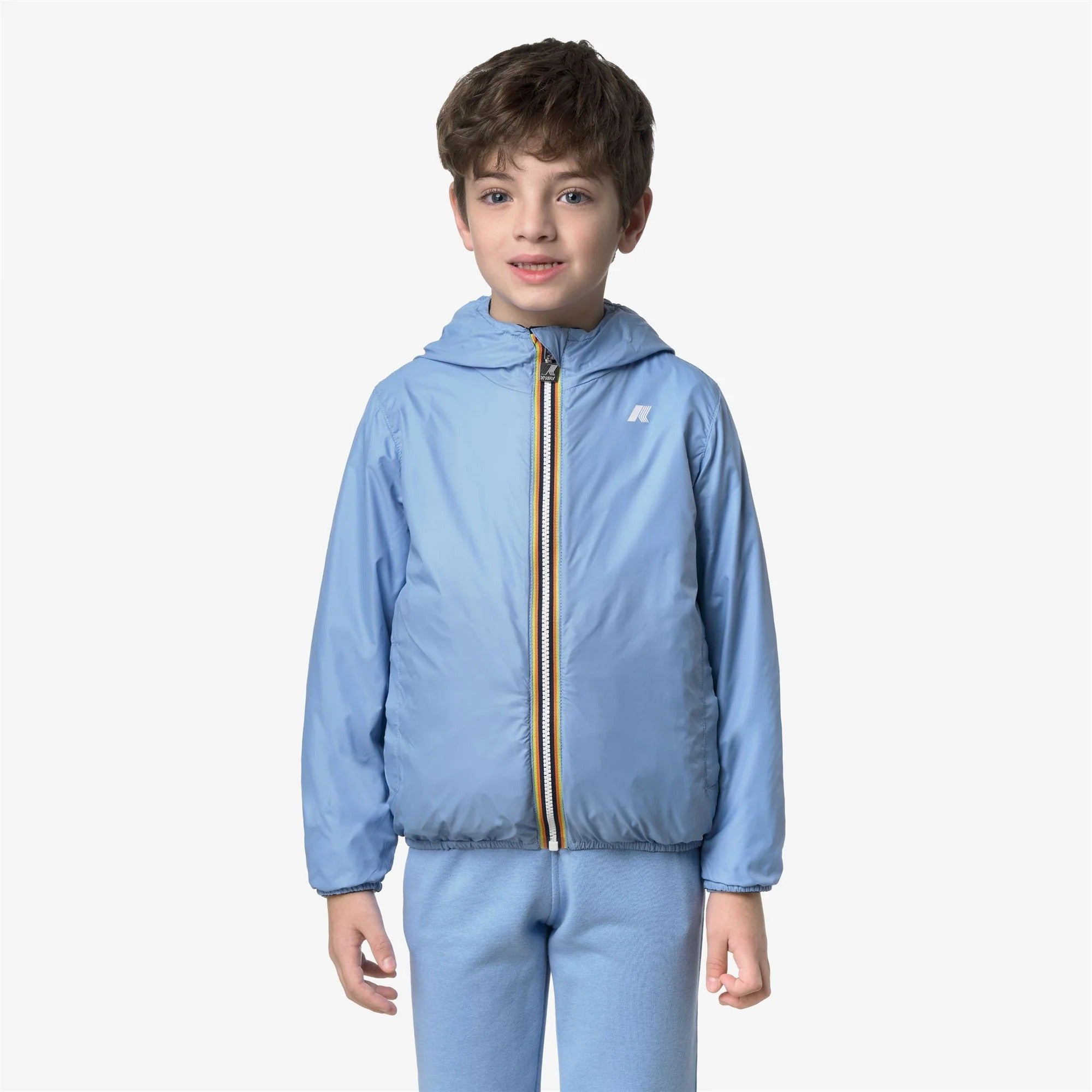 P. JAKE PLUS.2 REVERSIBLE BLUE INSIGNIA-BLUE CIELO