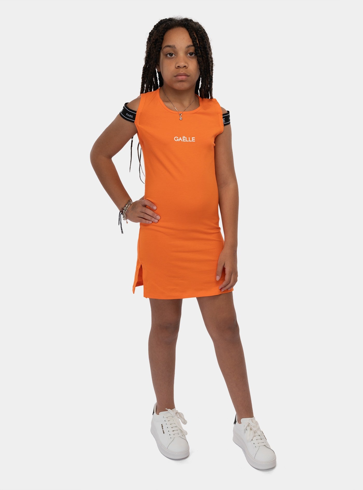 immagine-1-gaelle-dress-orange-abito-2746v00063-orange