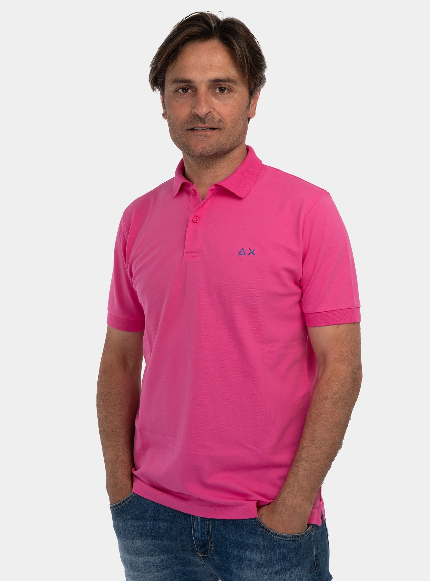 immagine-1-sun-68-polo-solid-regular-fuxia-polo-a34109-20