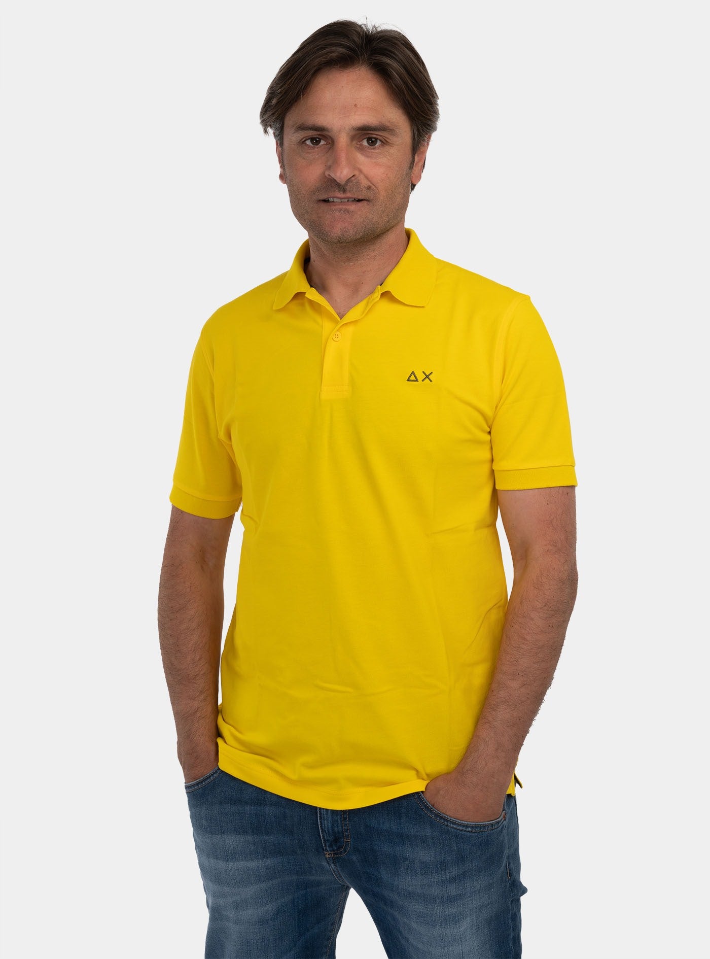 immagine-1-sun-68-polo-solid-regular-giallo-polo-a34109-23