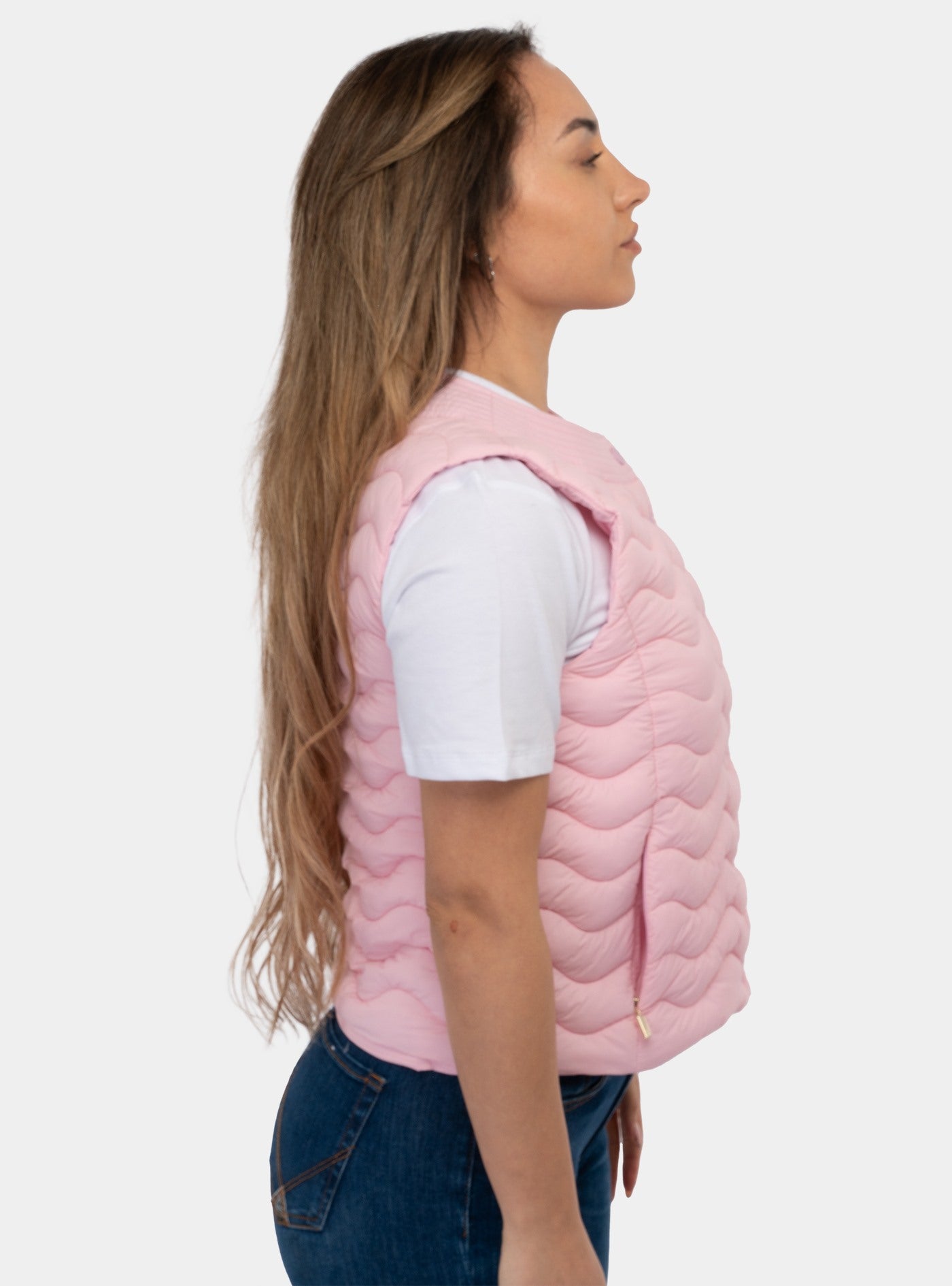 immagine-2-ciesse-piumini-sagitta-poly-down-vest-rosa-giubbino-245cfwv42722-n1d10d-870xxx