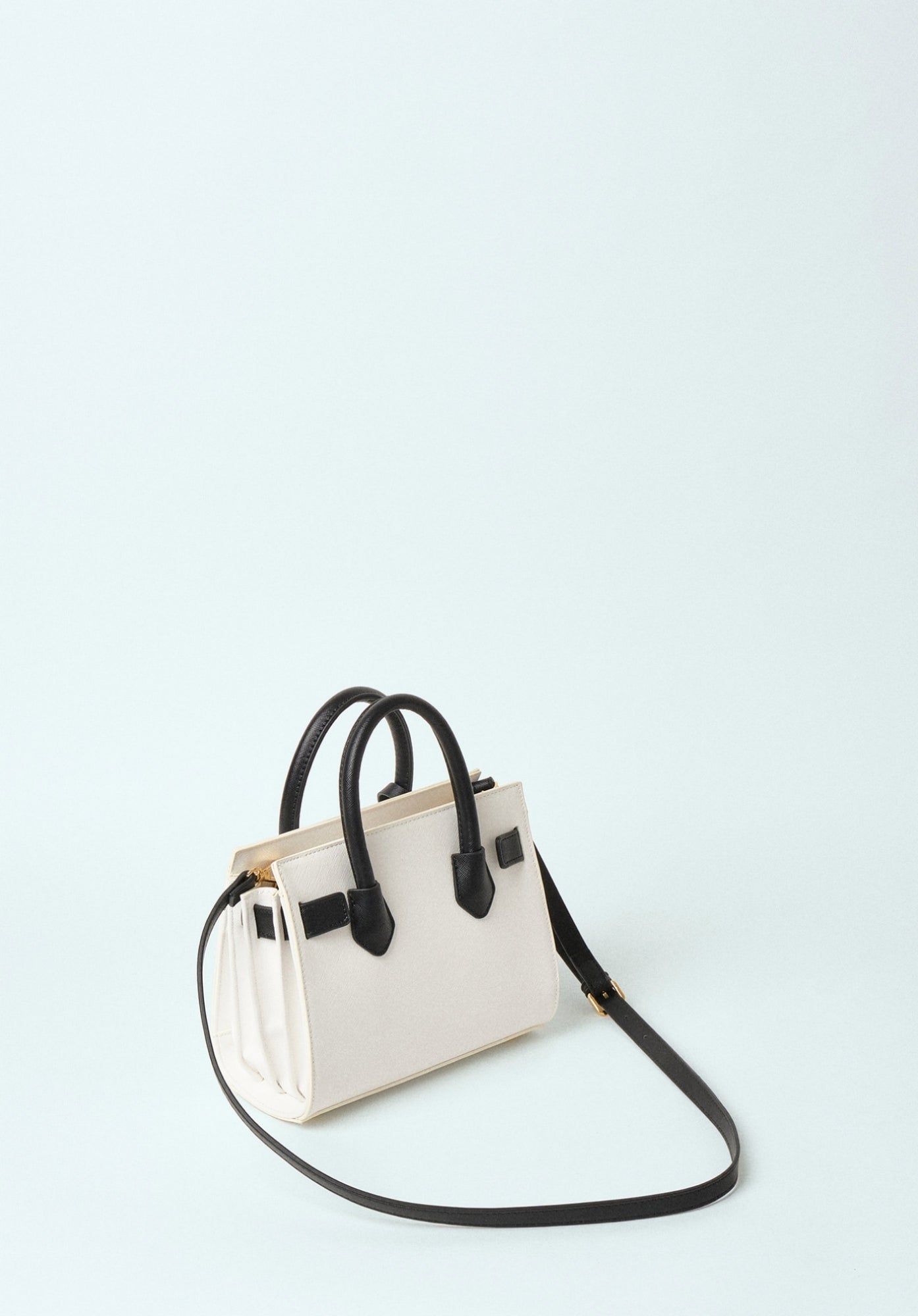 immagine-2-gaelle-mini-shopper-in-ecopelle-bianco-nero-borsa-gaacw00218-bi08