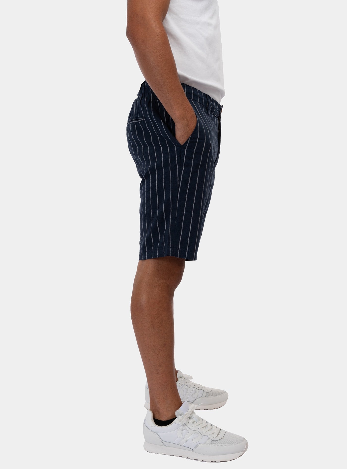 immagine-2-impure-chino-short-comfort-misto-lino-navy-stripe-bermuda-im24ssbm-chs4326-c63