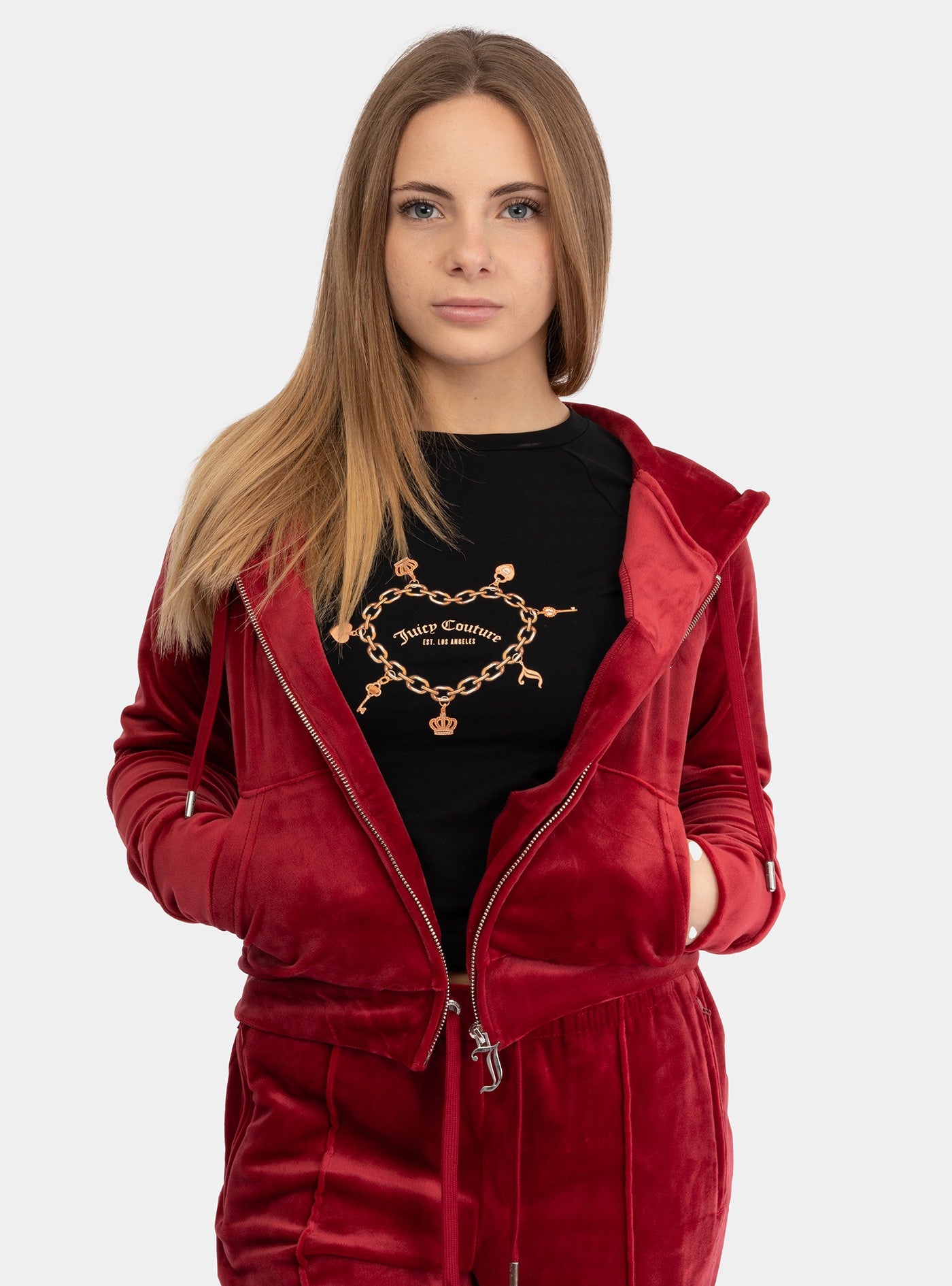 immagine-2-juicy-couture-madison-hoodies-clas-red-dark-felpa-vijh70194wpf-jba