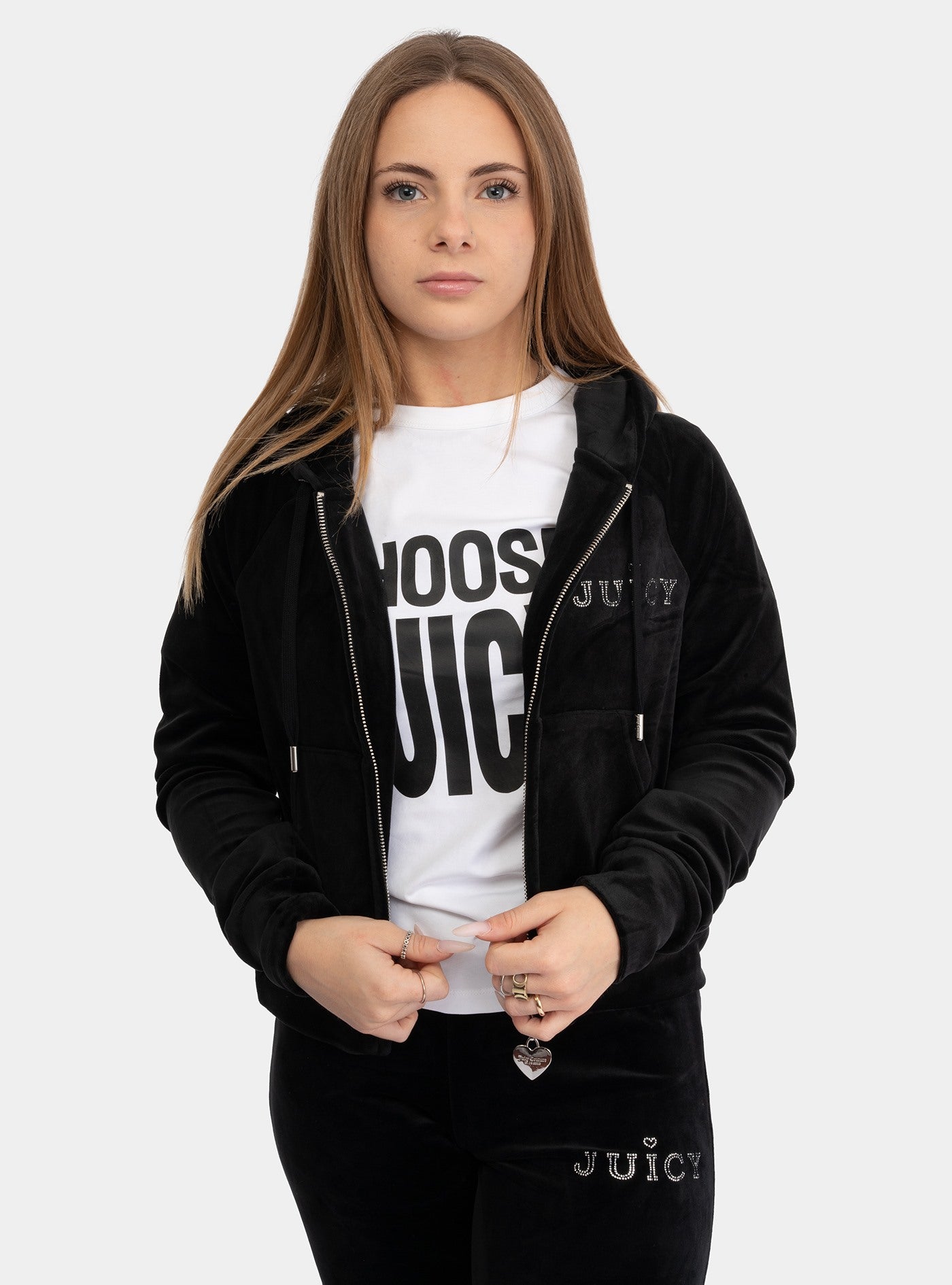 immagine-2-juicy-couture-regal-madison-hoodie-black-felpa-vijb80422wpf-j00