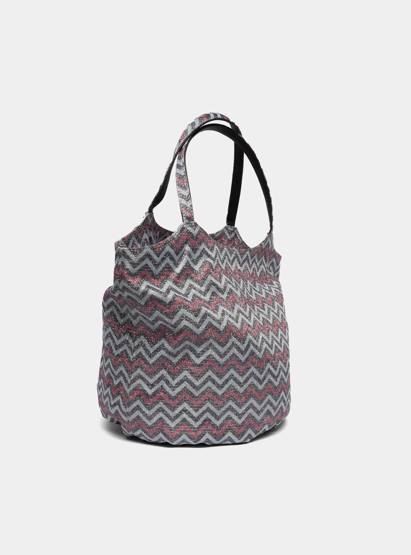 immagine-2-laura-armando-medium-gzzgk-n-glitter-zig-zag-grigio-viola-borsa-ti25gl0819-grigio-viola