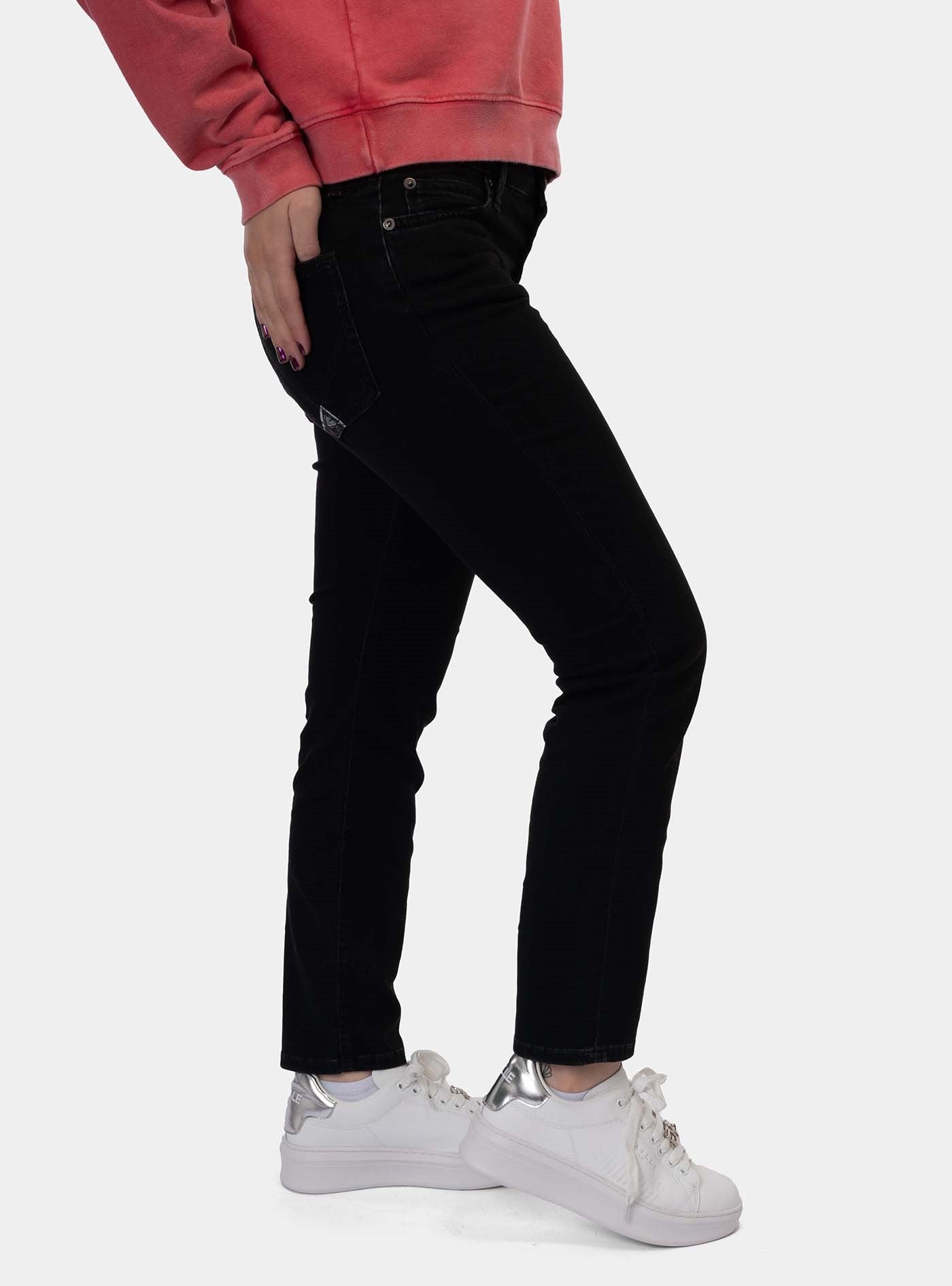 immagine-2-roy-rogers-goldie-woman-denim-black-jeans-rnd217-js-c0998