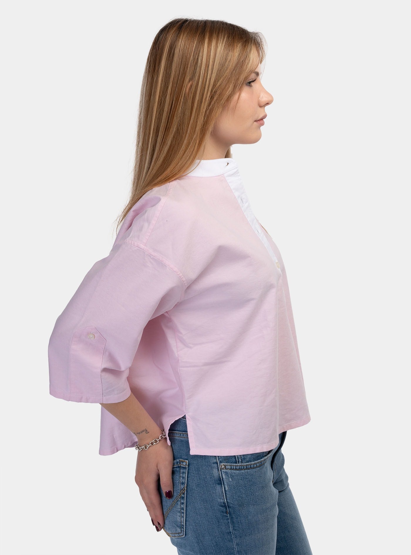 immagine-2-roy-rogers-shirt-buck-woman-pink-camicia-rnd90014-c0119