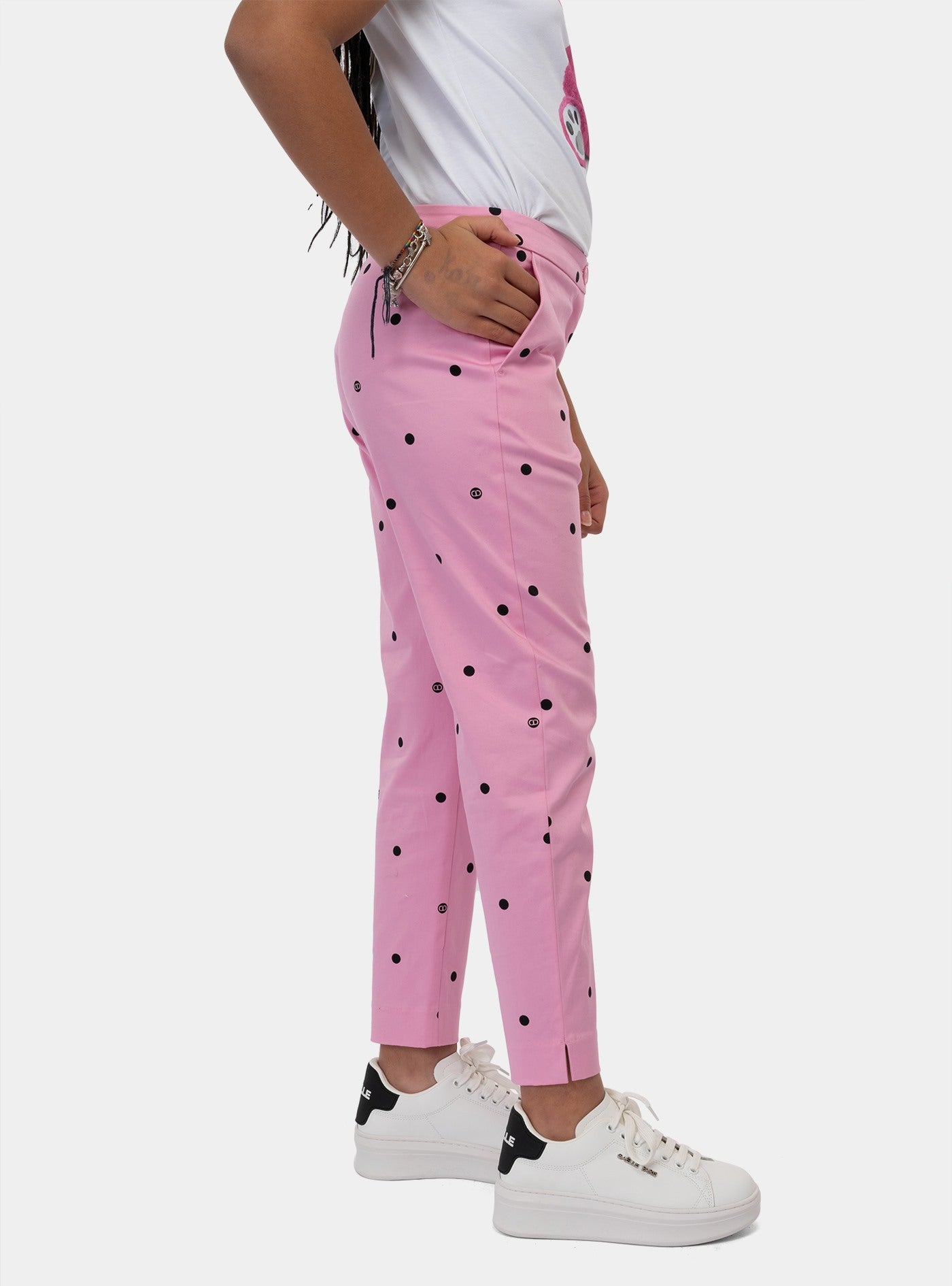 immagine-2-twinset-pantalone-stbon-bon-rosa-pantaloni-241gj2133-11287