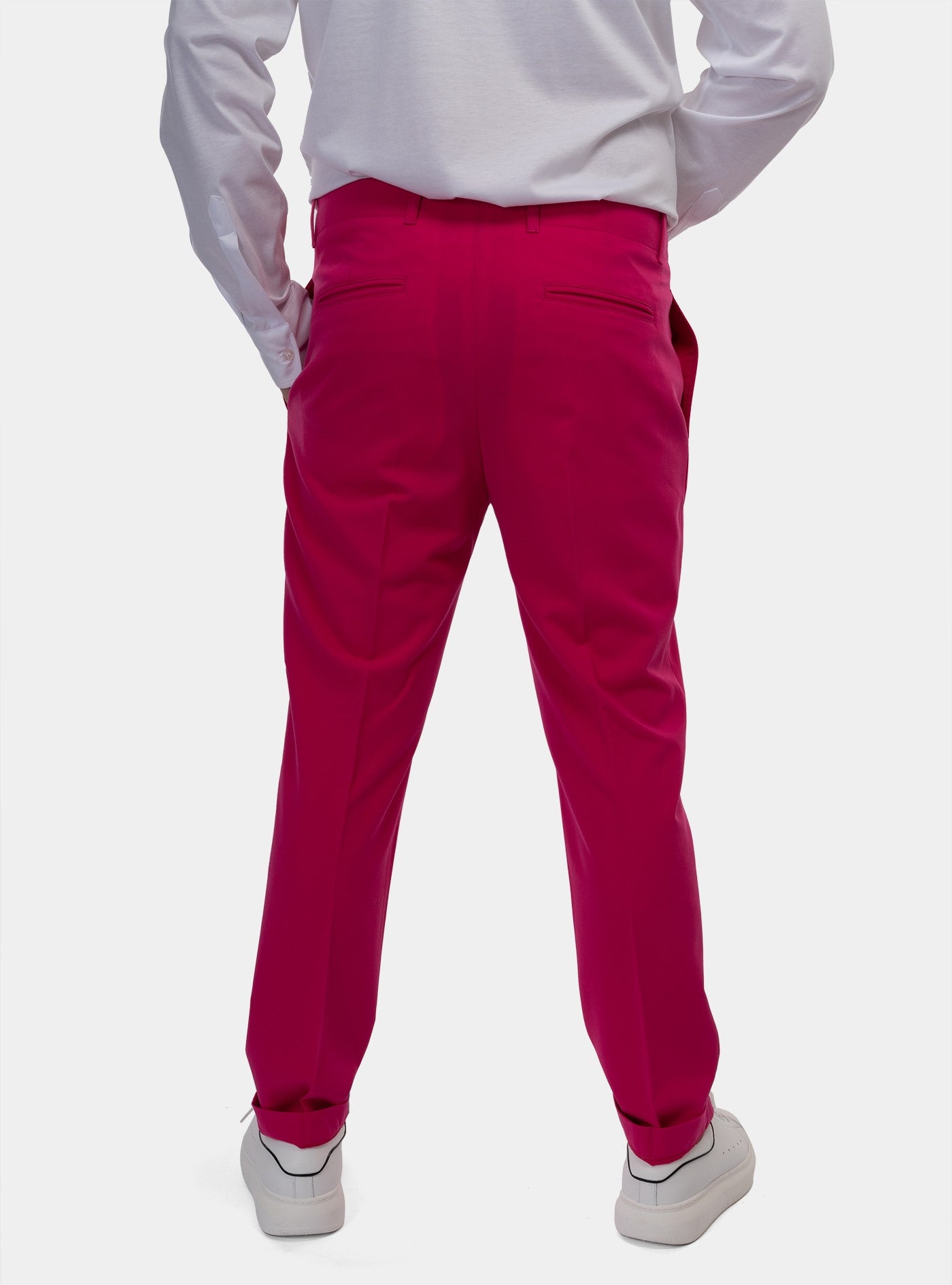 immagine-3-daniele-alessandrini-pantalone-candido-100-fuxia-pantaloni-ps4289n11654400-66