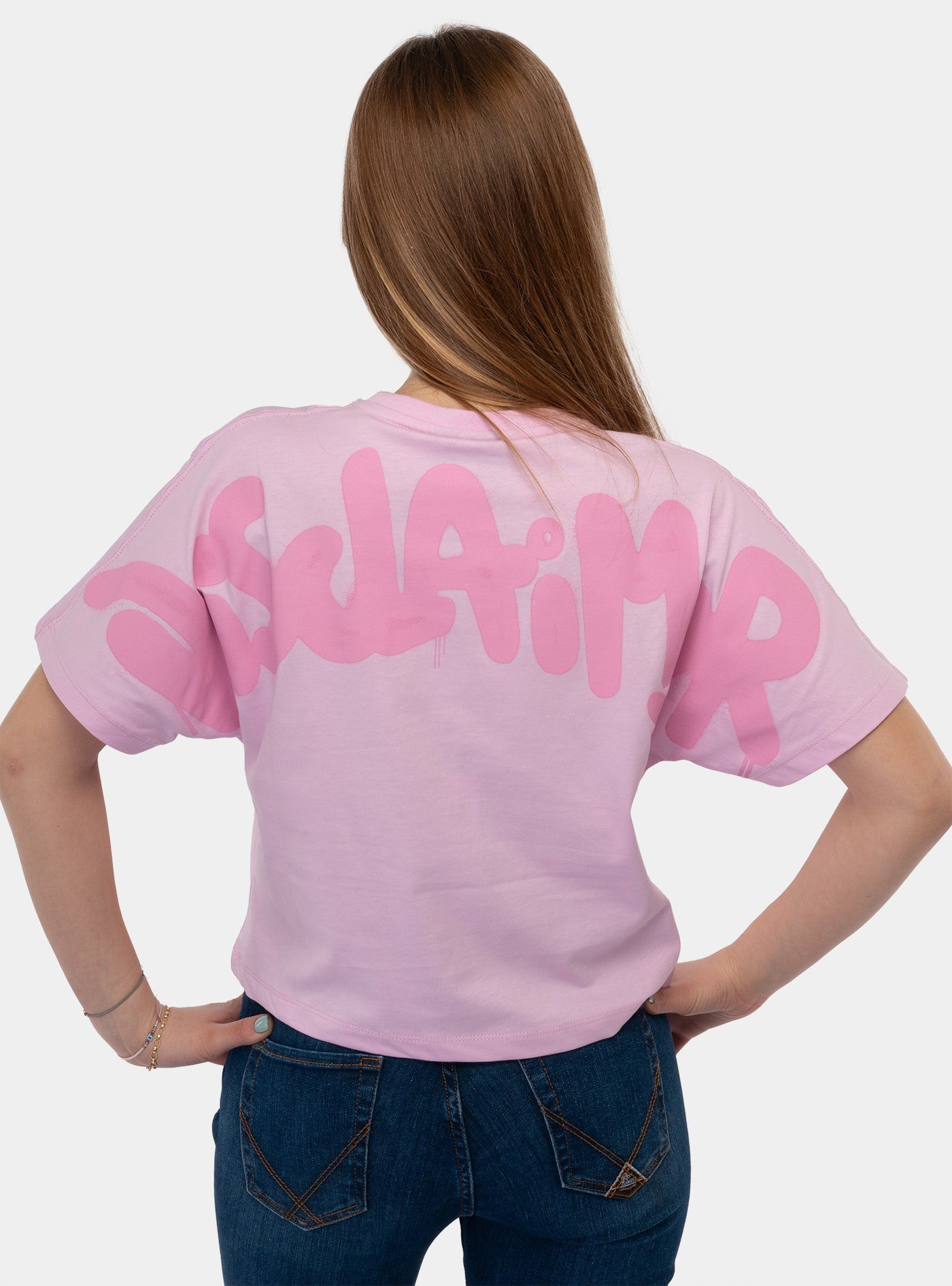 Trespass Gliding - Maglietta Tecnica Donna A Maniche Corte, Rosa, Taglia S - Asciugatura Rapida