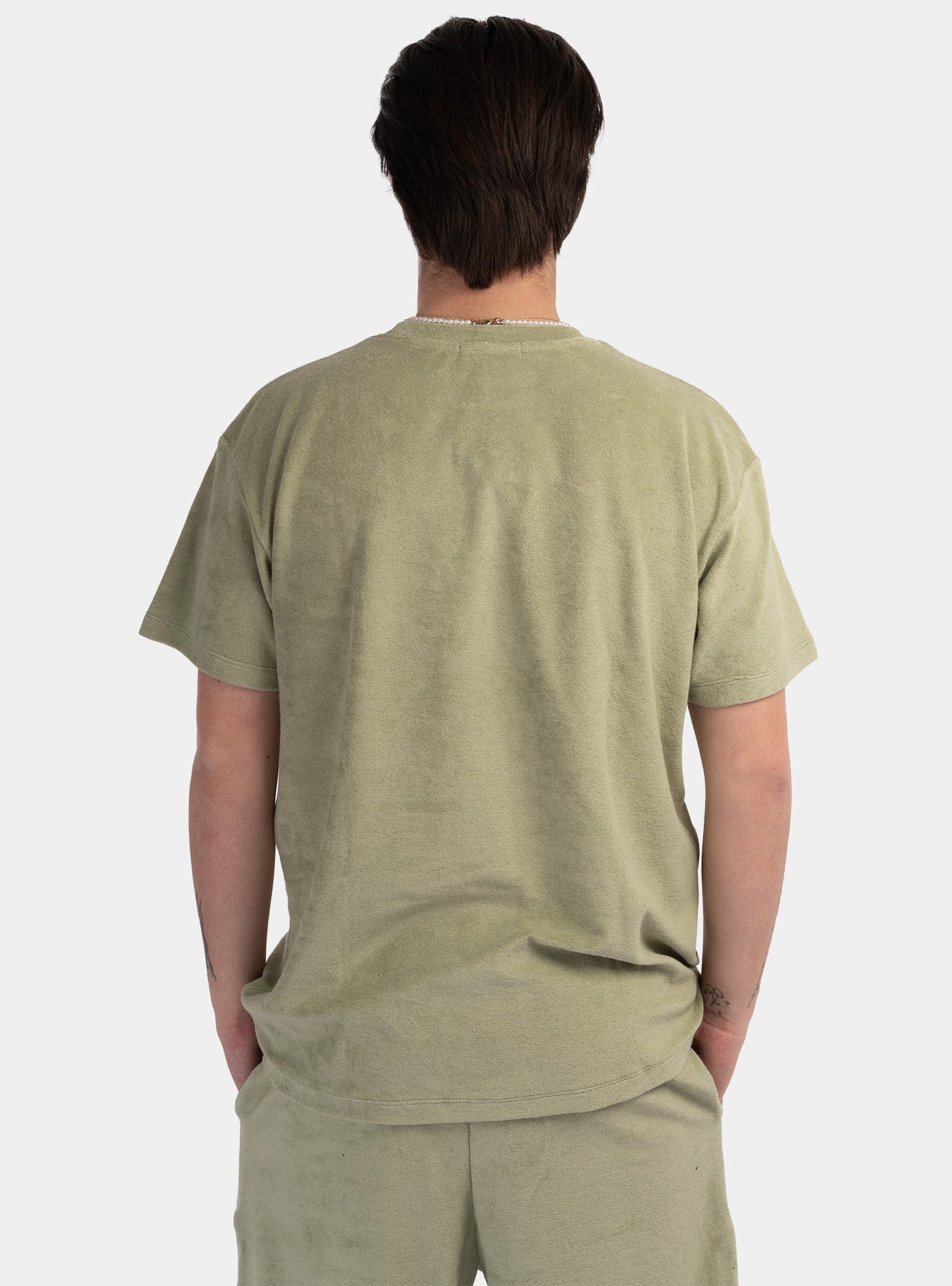 immagine-3-hinnominate-t-shirt-in-spugna-verde-t-shirt-hmabm00028-pty0006-ve15