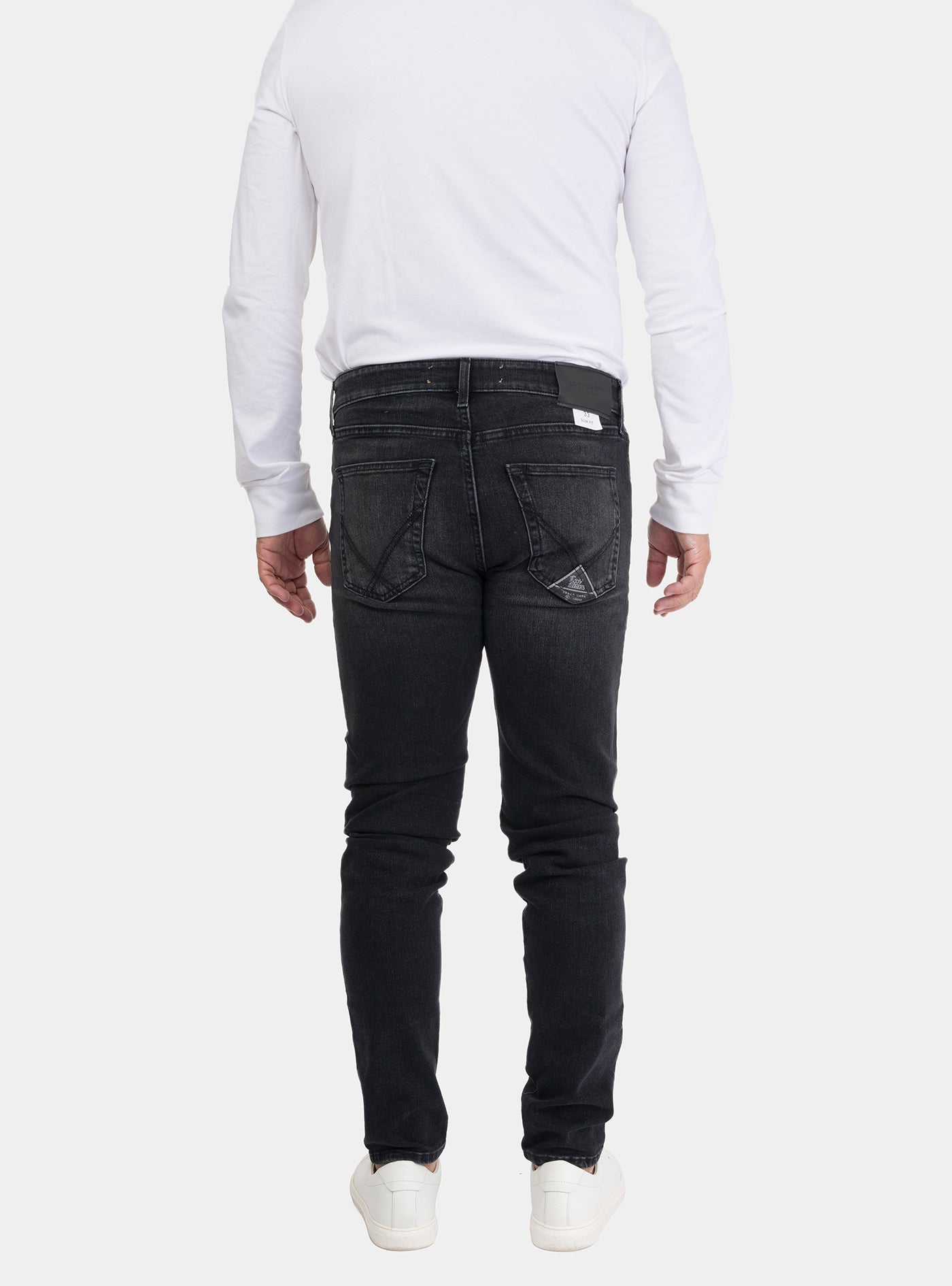 immagine-3-roy-rogers-517-man-denim-black-jeans-rru075-c0998