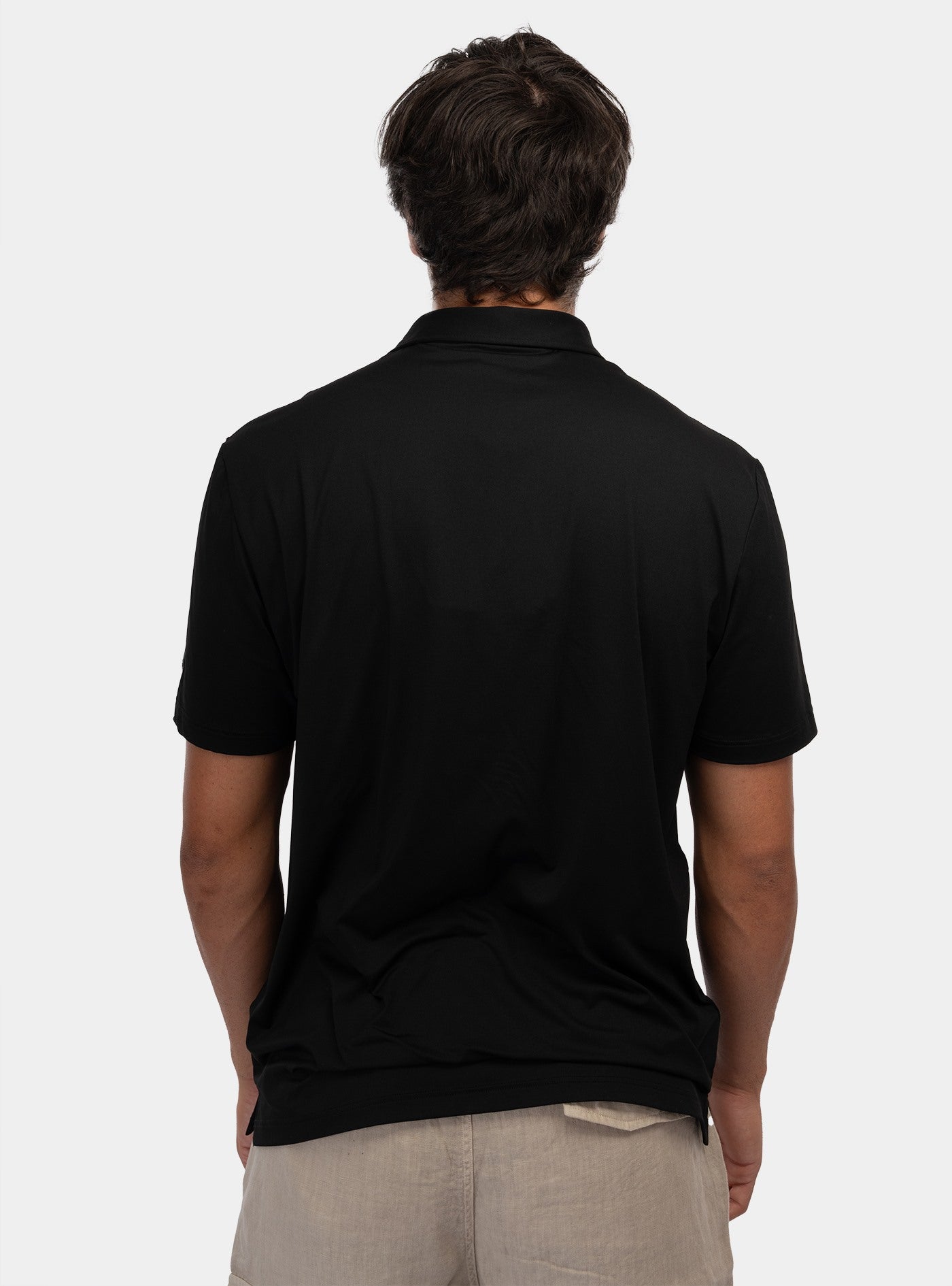 immagine-3-suns-polo-donato-lux-black-polo-pls41011u-black