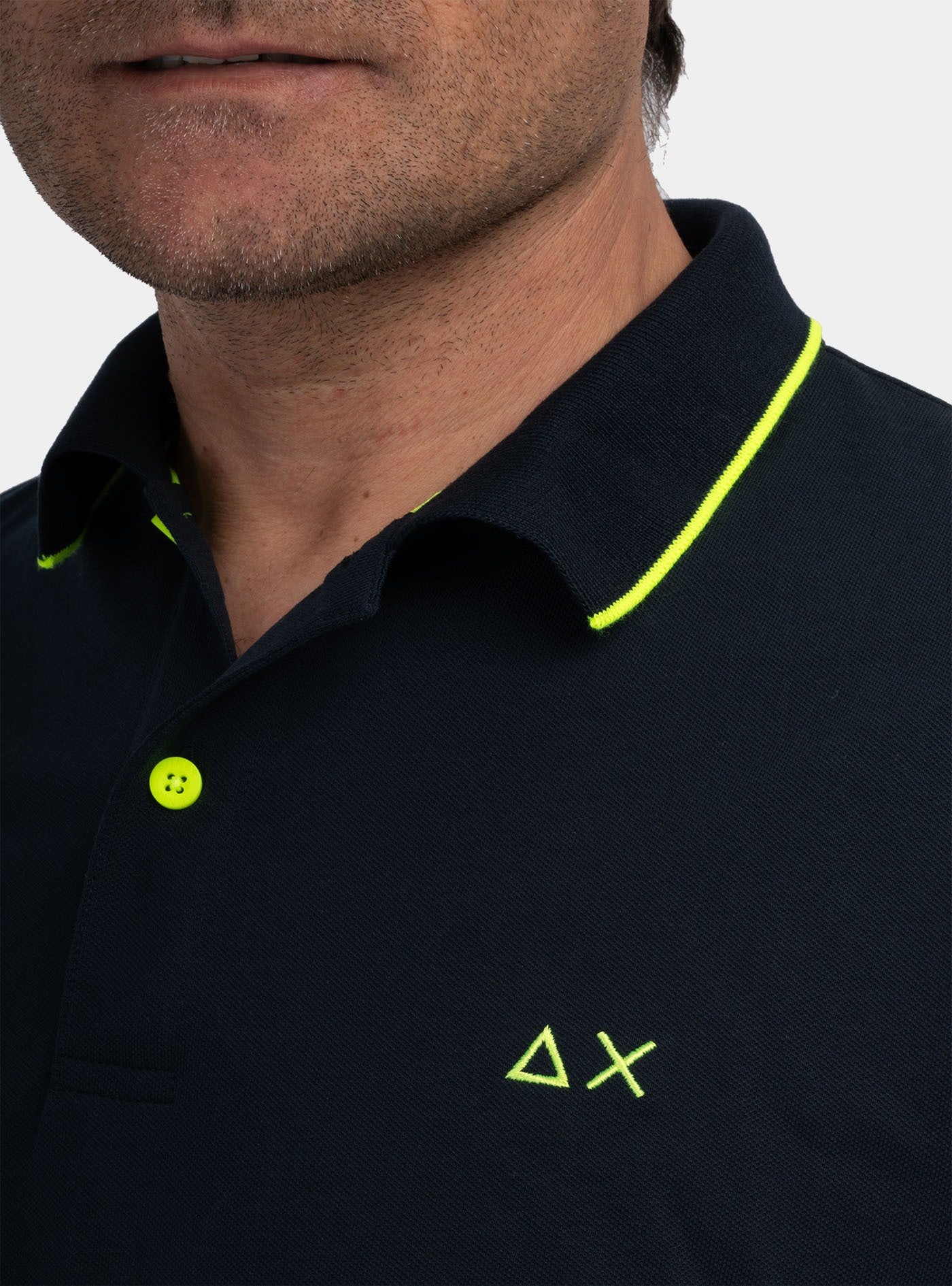 immagine-4-sun-68-polo-small-stripes-fluo-navy-blue-polo-a34120-07