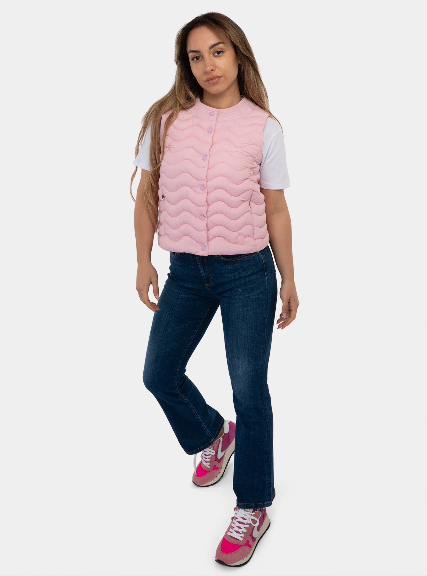 immagine-5-ciesse-piumini-sagitta-poly-down-vest-rosa-giubbino-245cfwv42722-n1d10d-870xxx