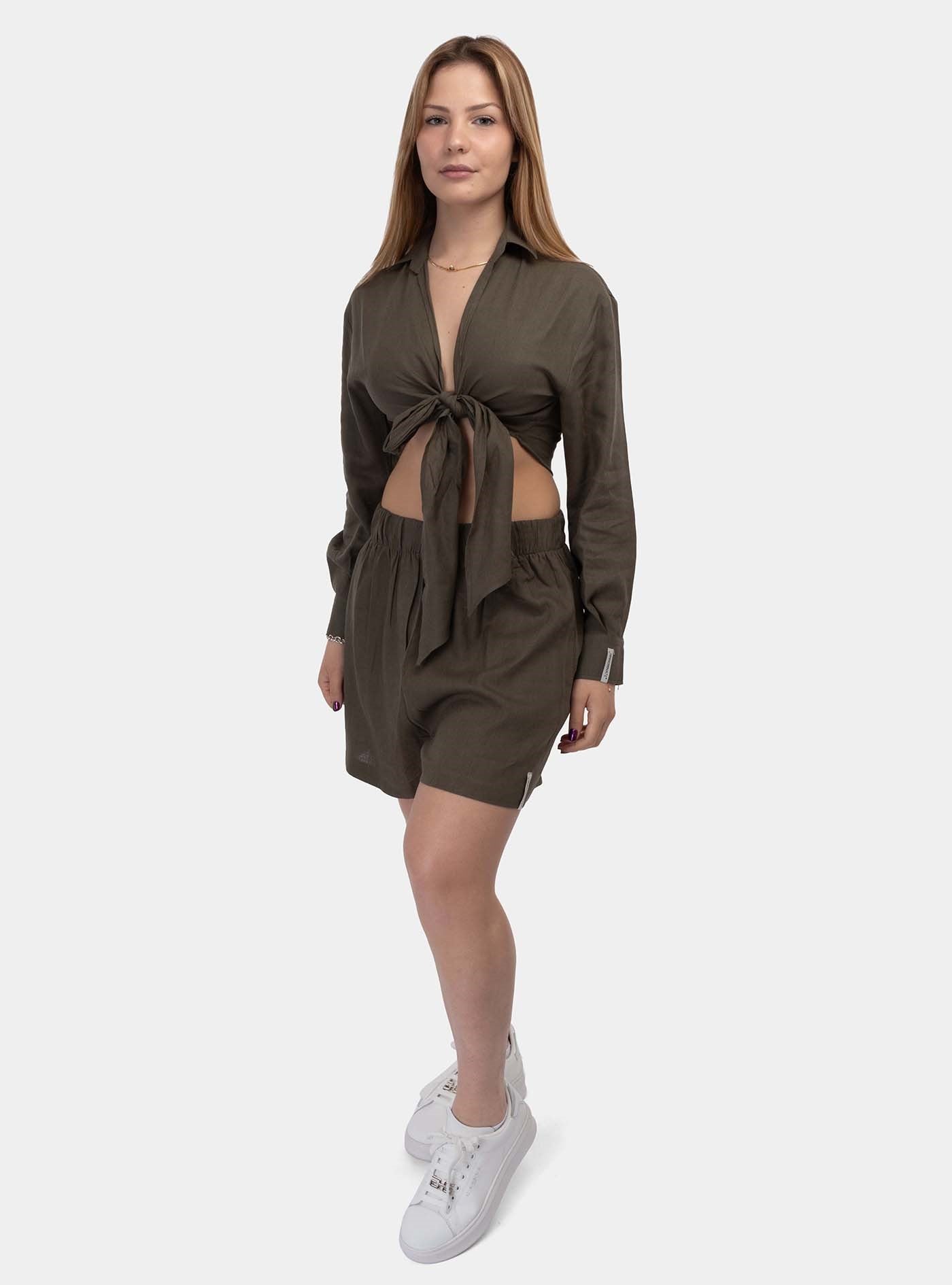 Bermuda militari donna best sale