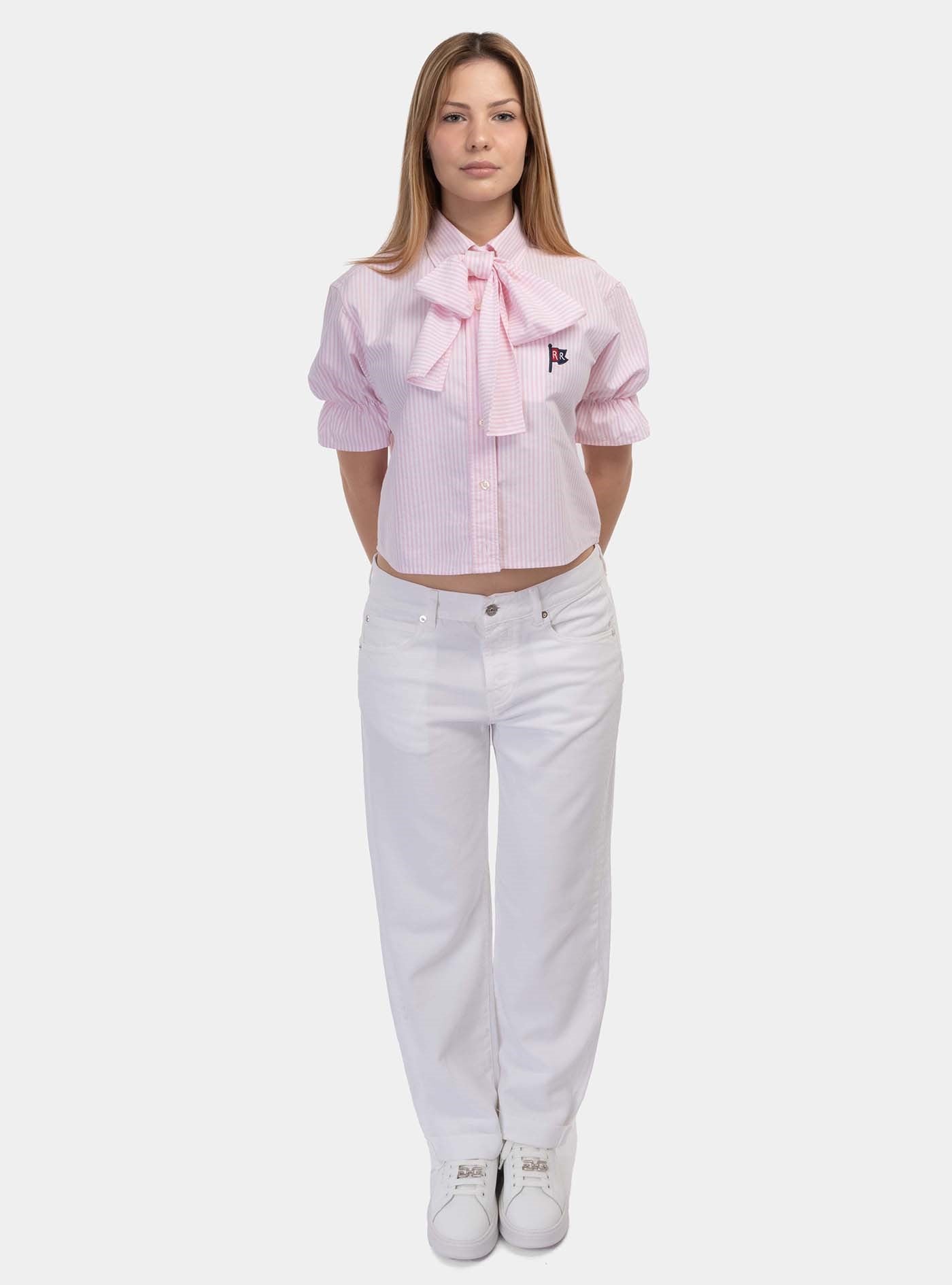 immagine-5-roy-rogers-shirt-richy-woman-whitepink-camicia-rnd90008-c0122