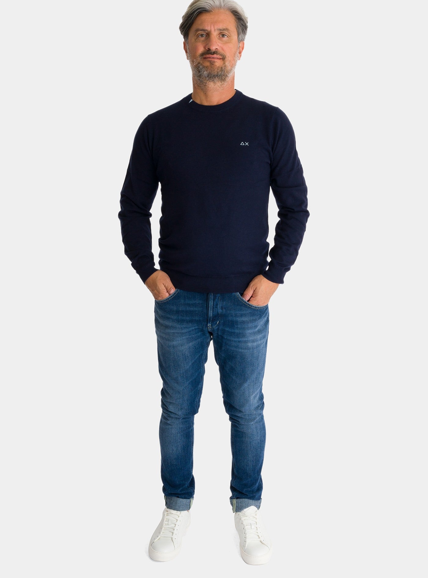 immagine-5-sun-68-round-solid-navy-blue-maglia-k44101-07